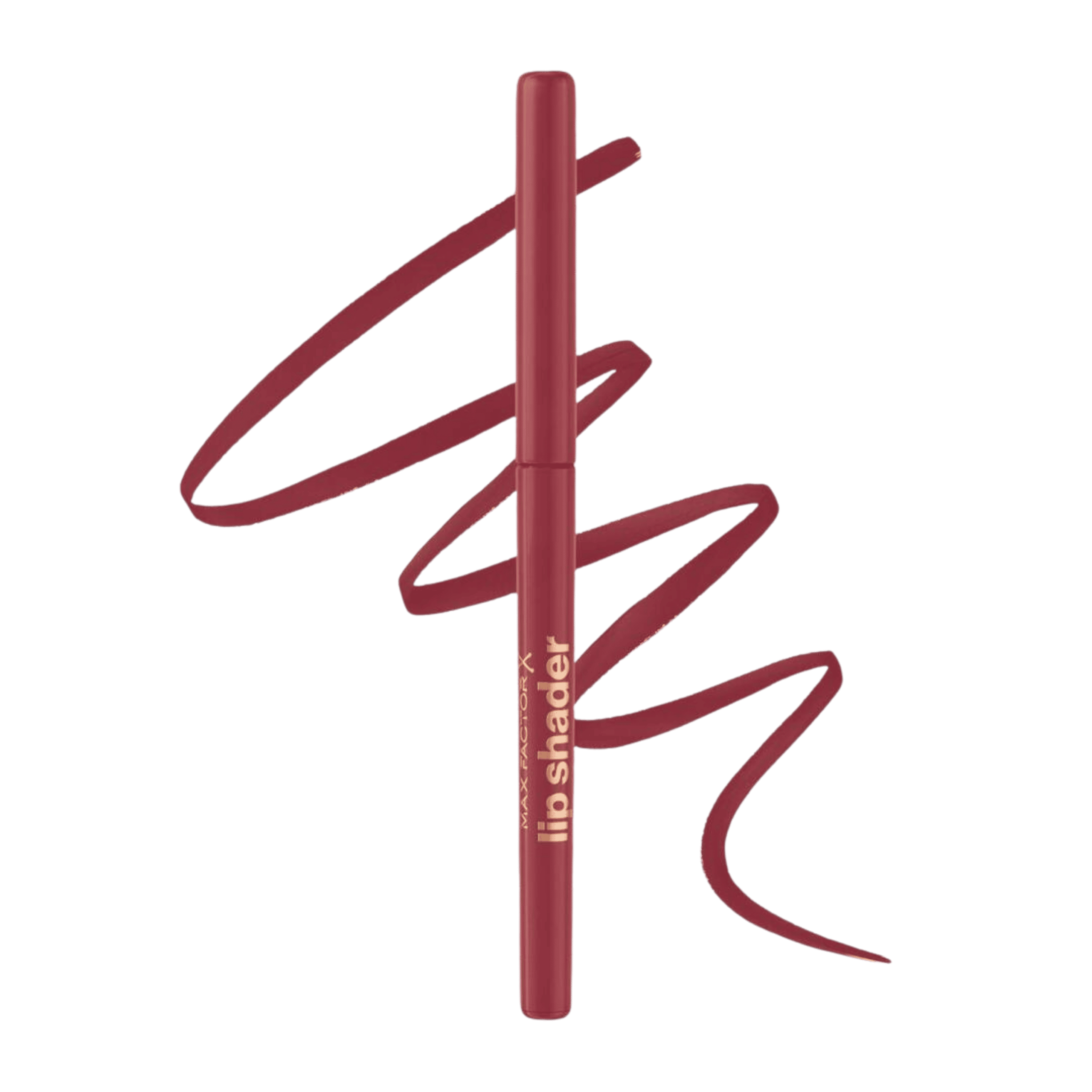 Max Factor Lip Shader Lip Liner 060 Berry Frame deep berry retractable pencil with swatch