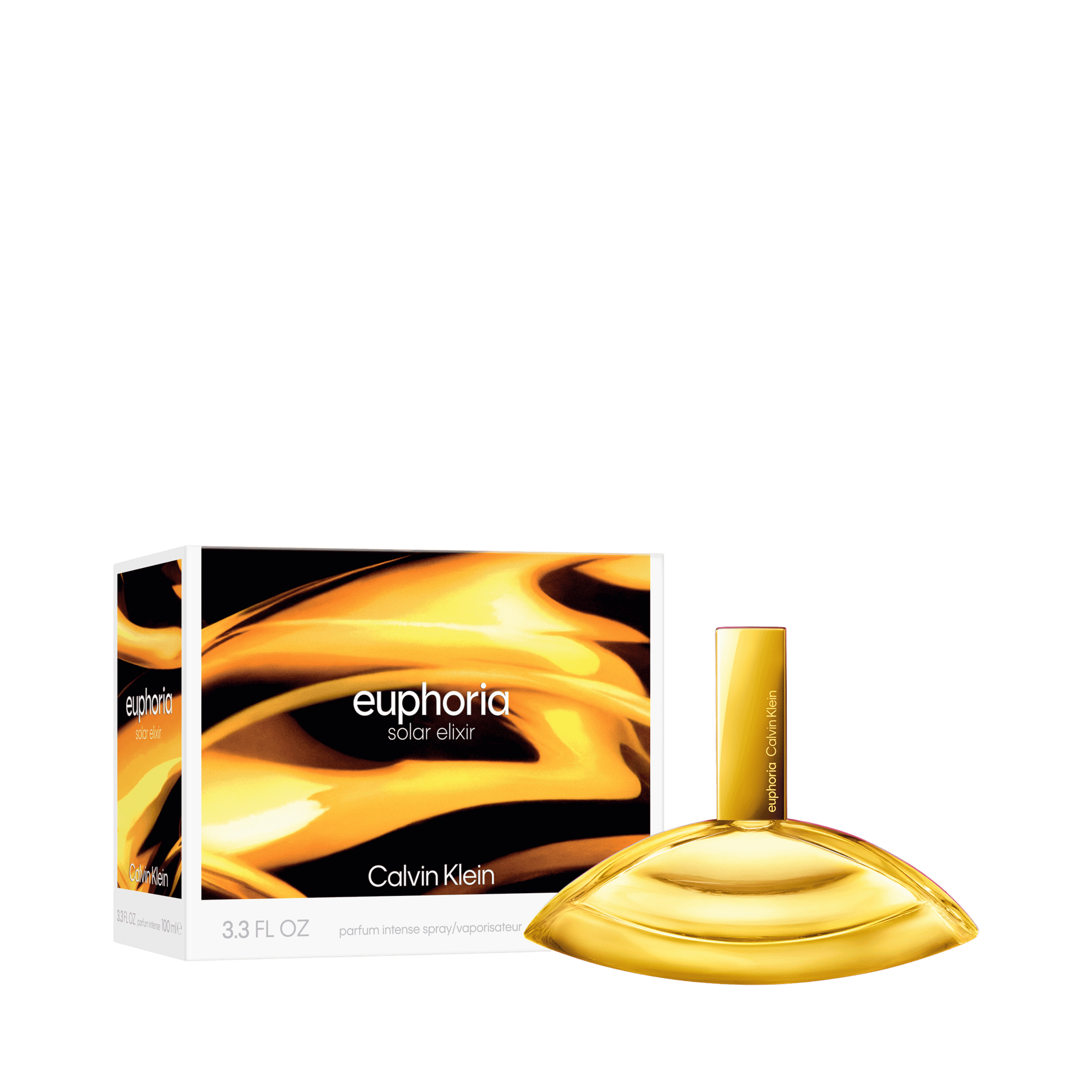 Calvin Klein New Euphoria Solar Eau de Parfum 100ml bottle with box