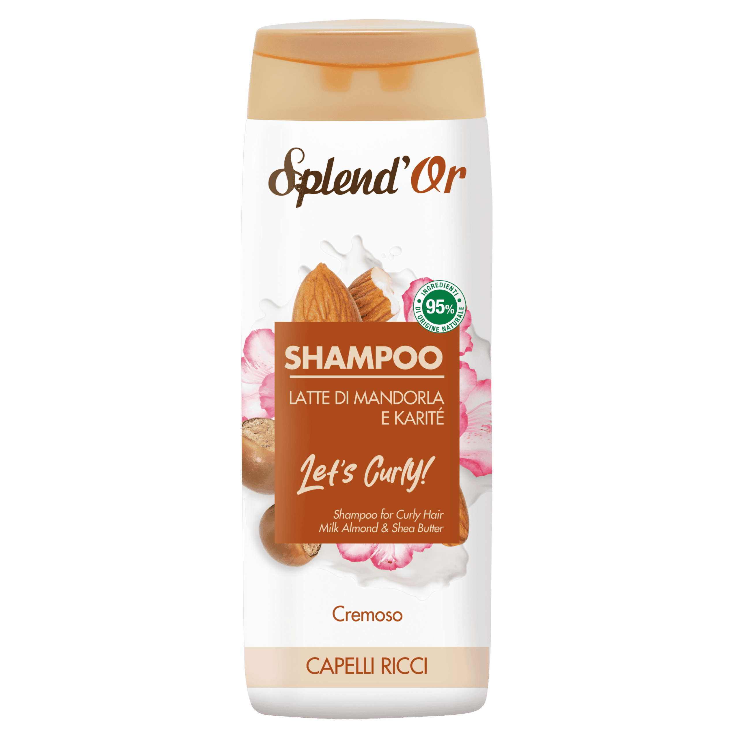 SPLEND'OR CREAMY SHAMPOO ALMOND MILK & SHEA BUTTER 300ML (8381)