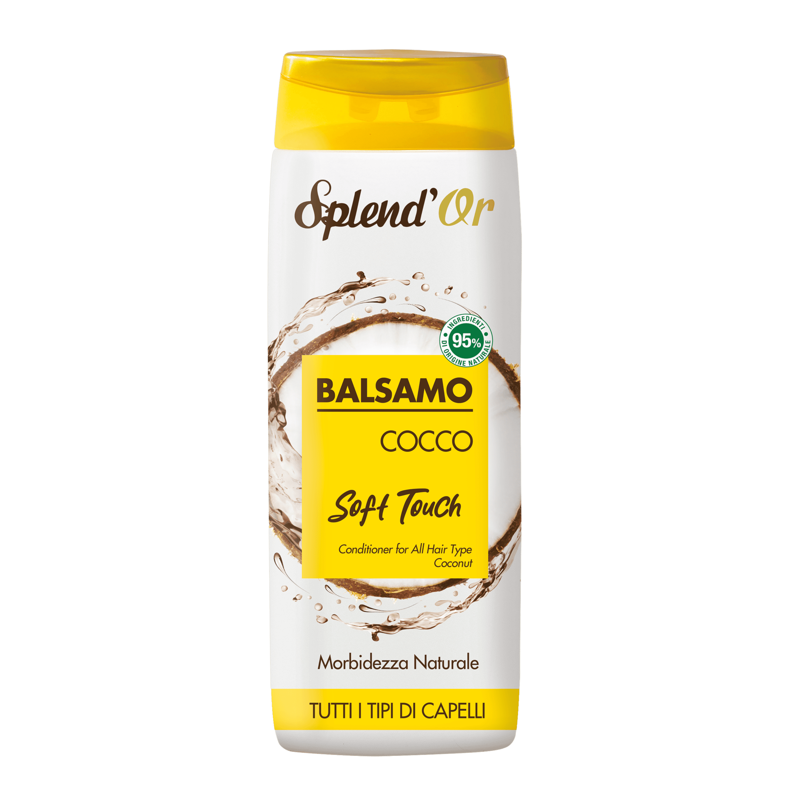 SPLEND'OR Softening Conditioner Coconut 300ml for soft and manageable hair