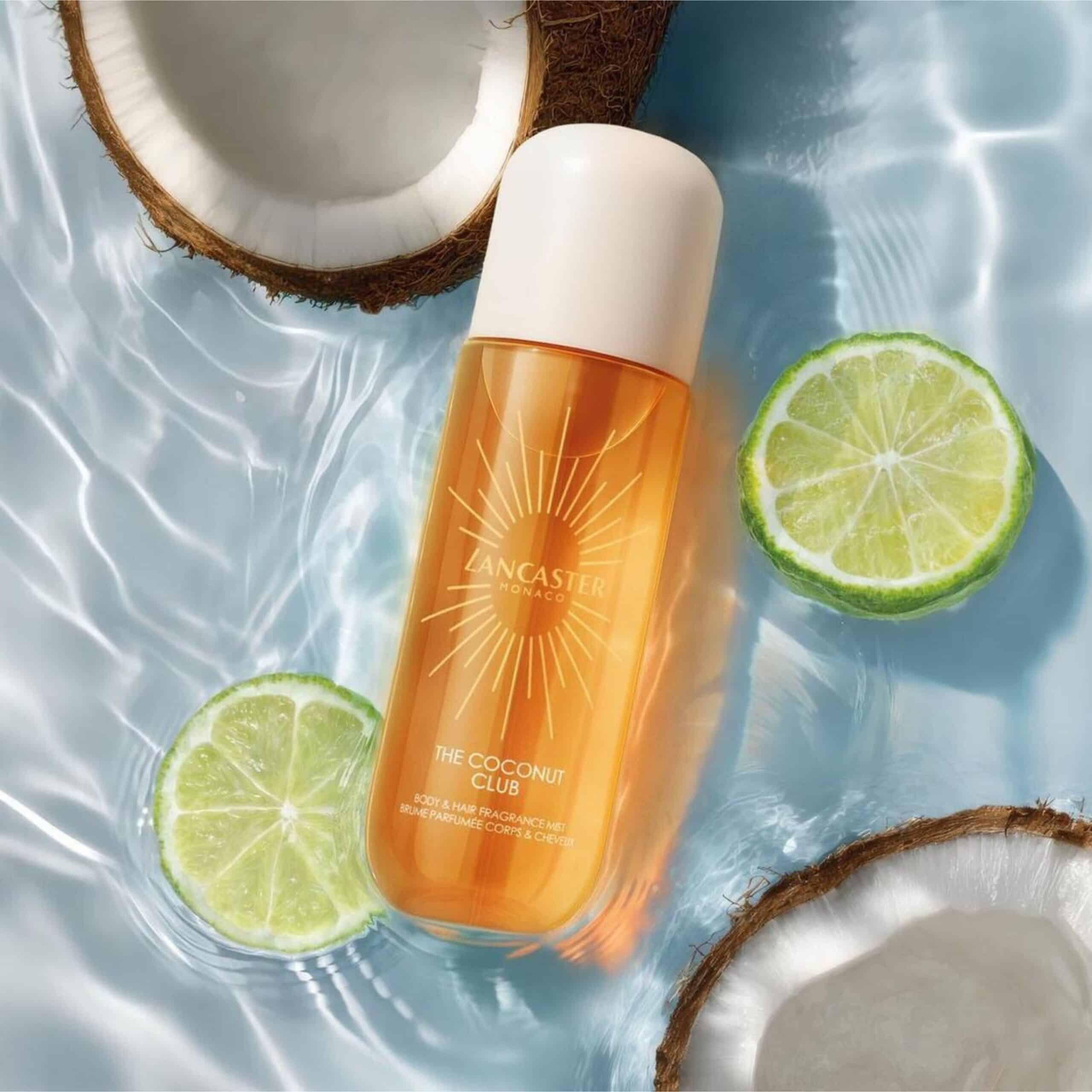 LNC MISTS COCO 26 Digital CPS + Ingredient Multi 2500x2500 Lancaster Jasmine Sunset Hair & Body Mist with jasmine flowers in water